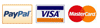 PayPal Visa Mastercard